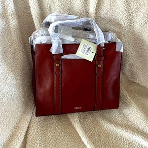 Fossil Kingston Satchel NWT